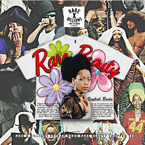 RAREXBILLIONS ERYKAH BADU RARE BEAUTY CROPPED TEE