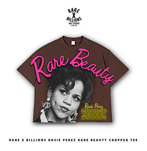 🚨RAREXBILLIONS ROSIE PEREZ RARE BEAUTY CROPPED TEE🚨