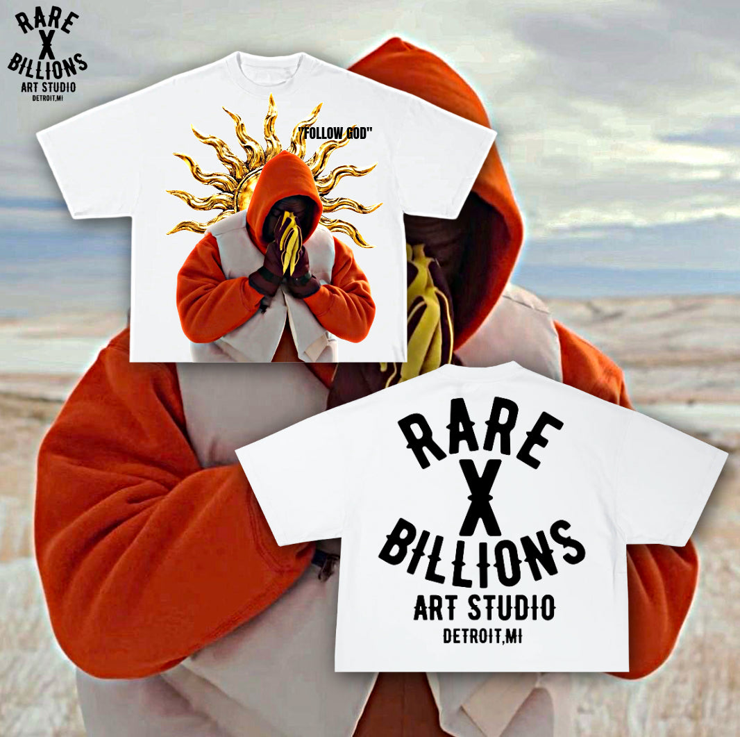 🚨RARE X BILLIONS “FOLLOW GOD” TEE