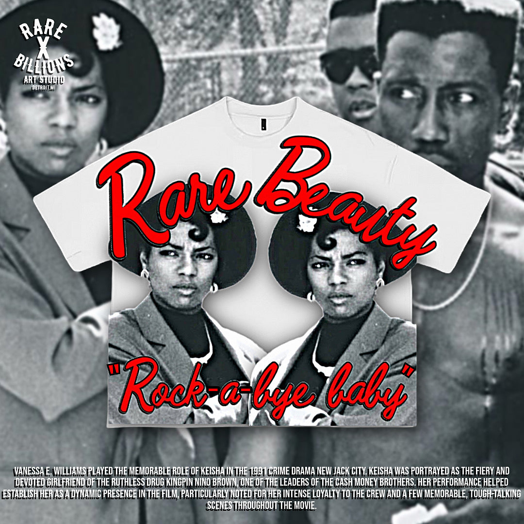 🚨RAREXBILLIONS RARE BEAUTY “ROCK-A-BYE BABY” TEE