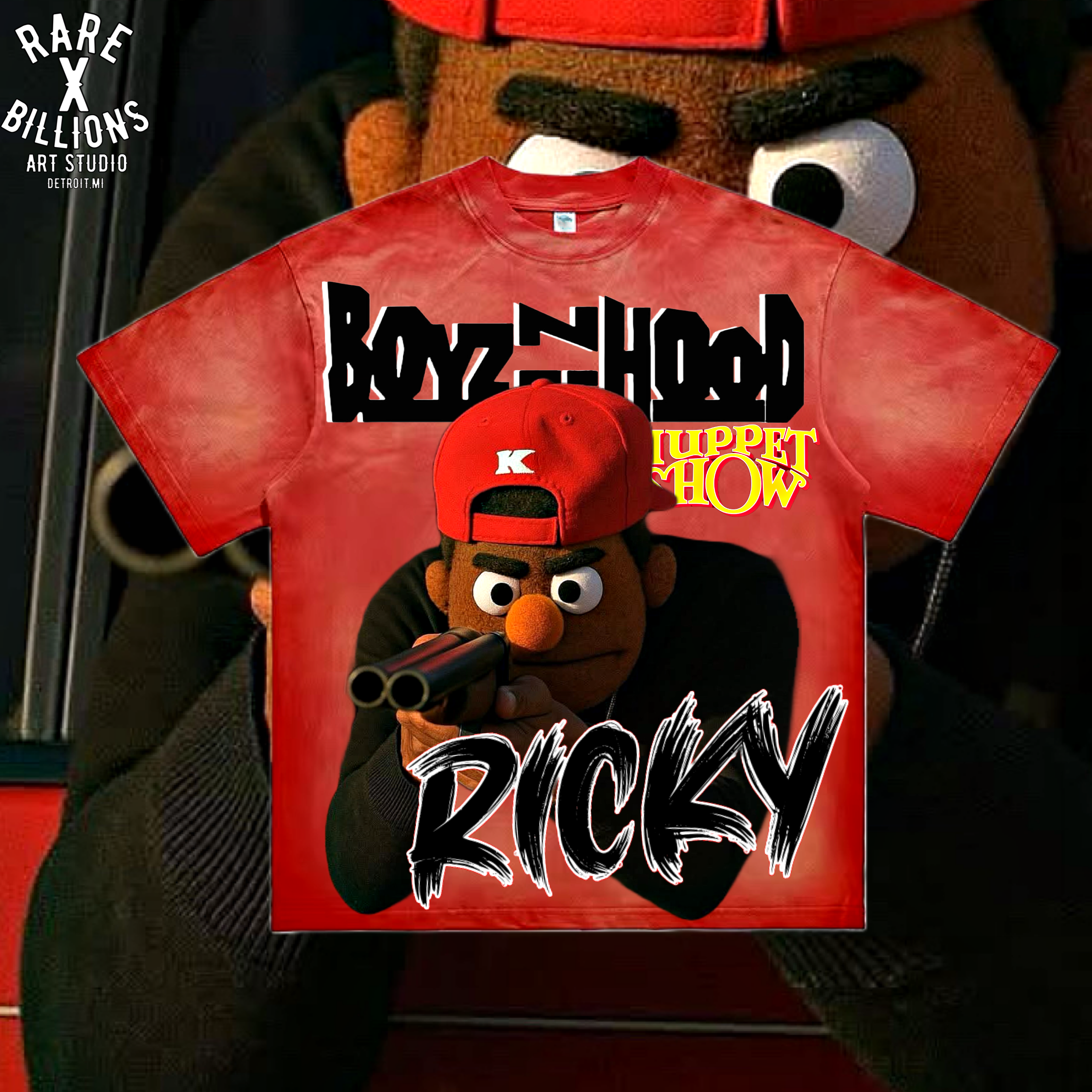 🚨RAREXBILLIONS BOYZ N THE HOOD MUPPETS TEE🚨