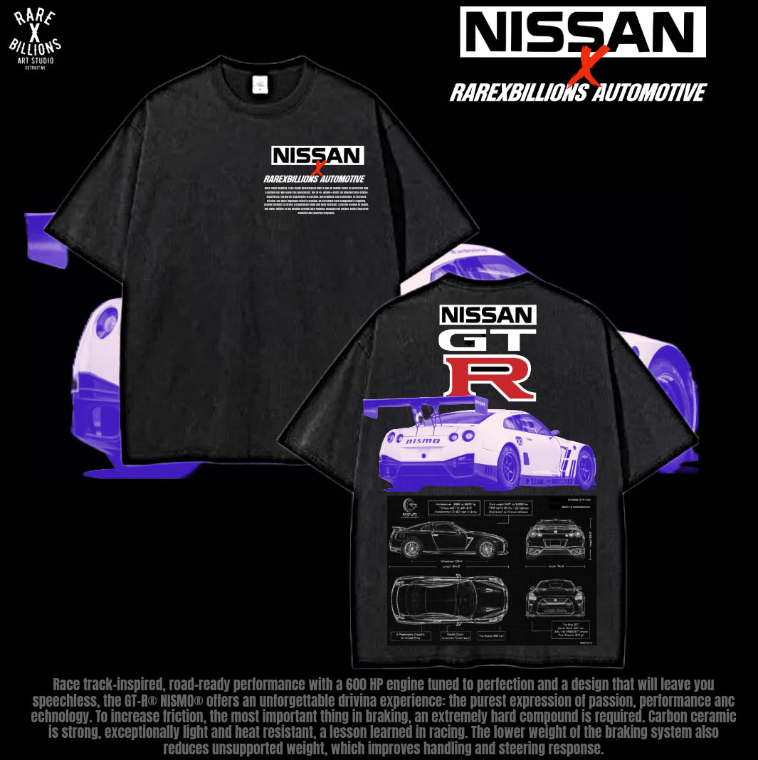RAREXBILLIONS AUTOMOTIVE X NISSAN GTR COLLAB TEE