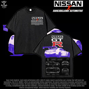 RAREXBILLIONS AUTOMOTIVE X NISSAN GTR COLLAB TEE