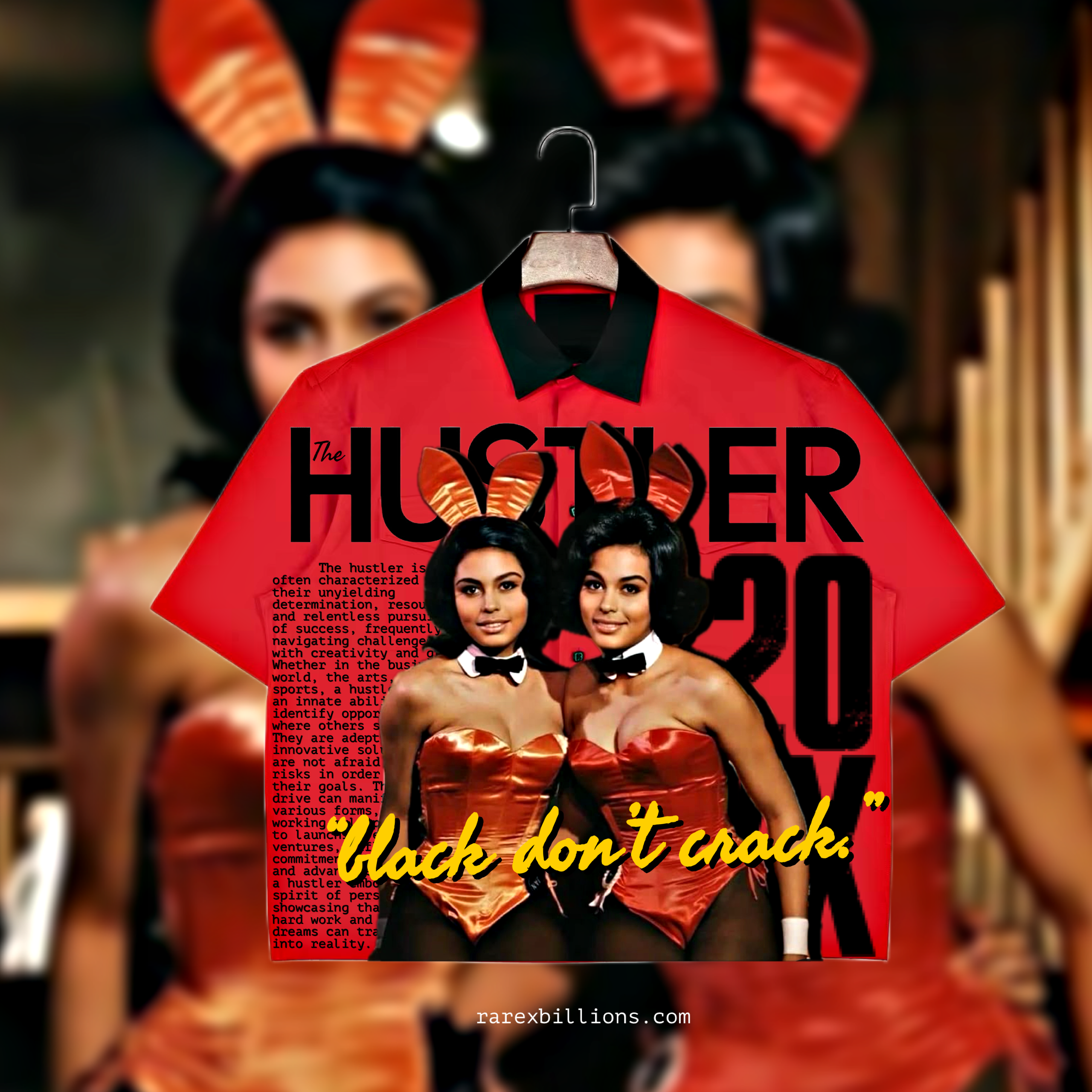 🚨RAREXBILLIONS THE HUSTLER CROP BUTTON DOWN🚨