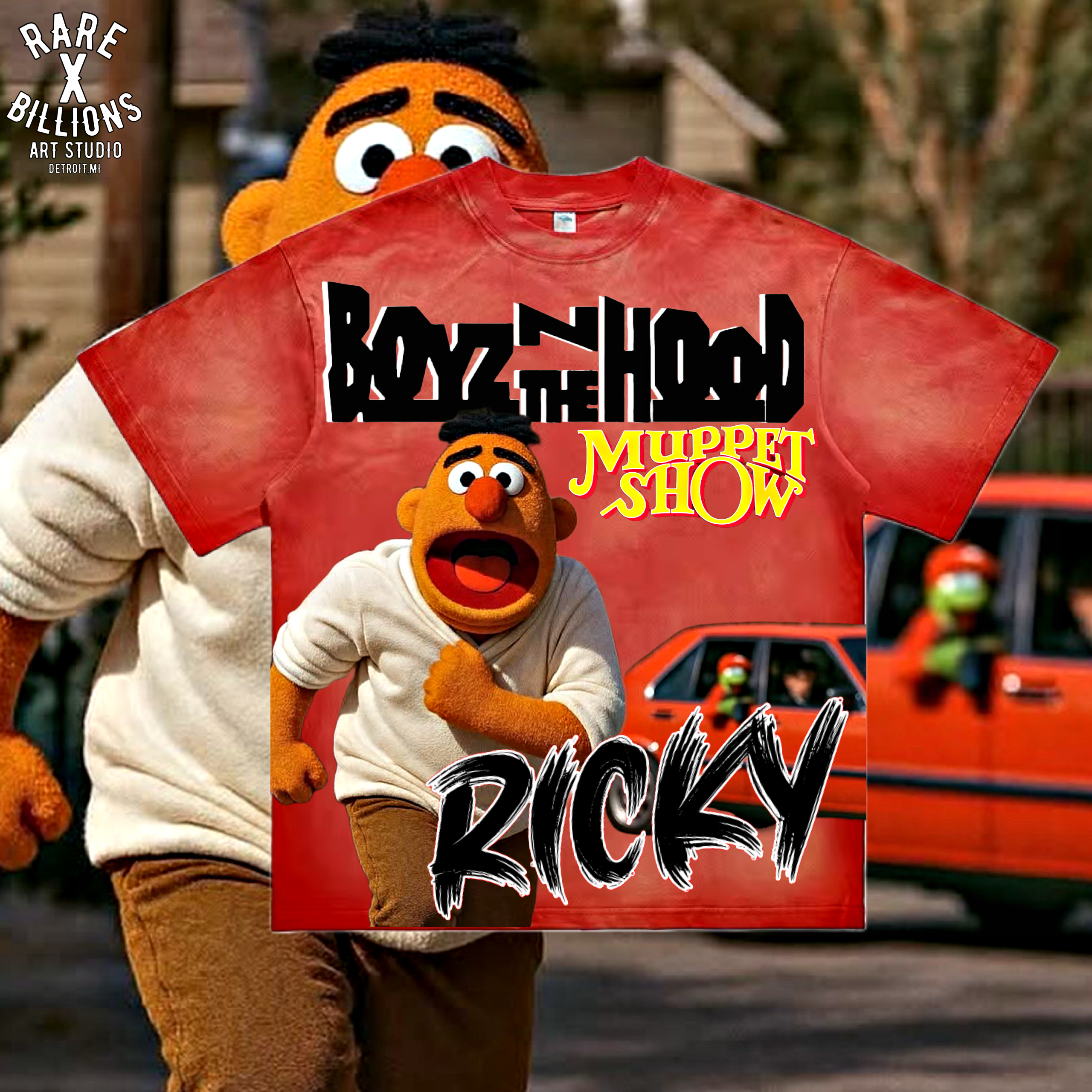 🚨RAREXBILLIONS BOYZ N THE HOOD MUPPETS TEE🚨