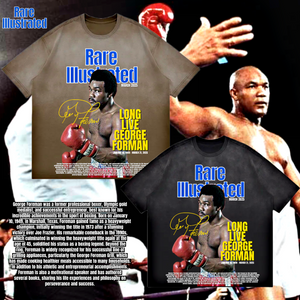 🚨RARE ILLUSTRATED GEORGE FOREMAN TEE🚨