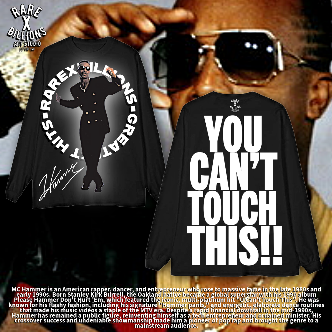 🚨RAREXBILLIONS MC HAMMER LONG SLEEVE🚨