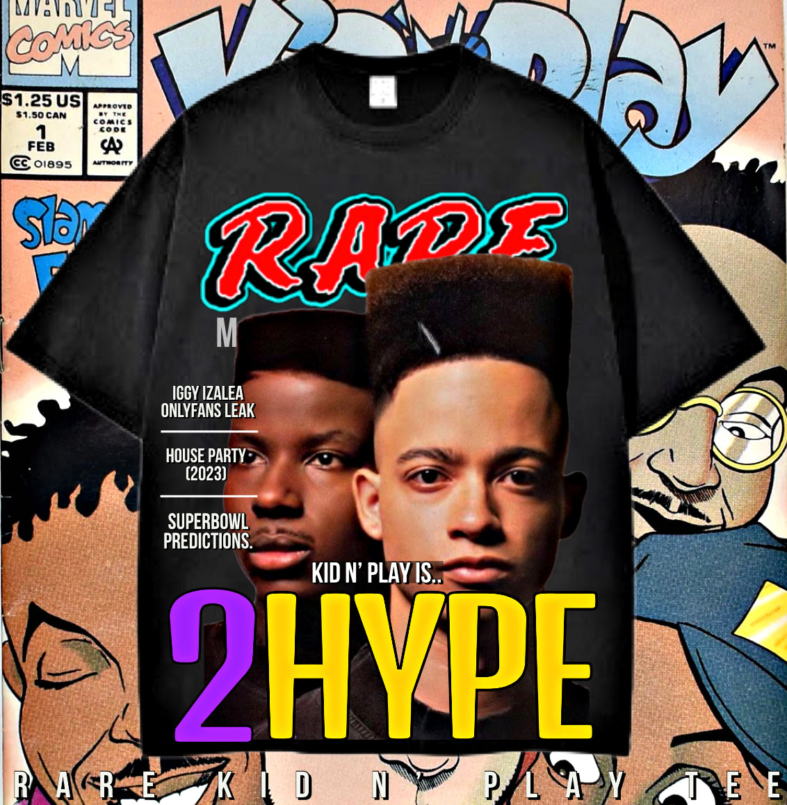 RARE KID N’ PLAY TEE